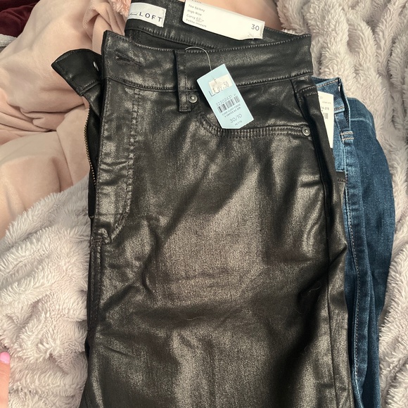 Loft Coated Jeans - Picture 1 of 3